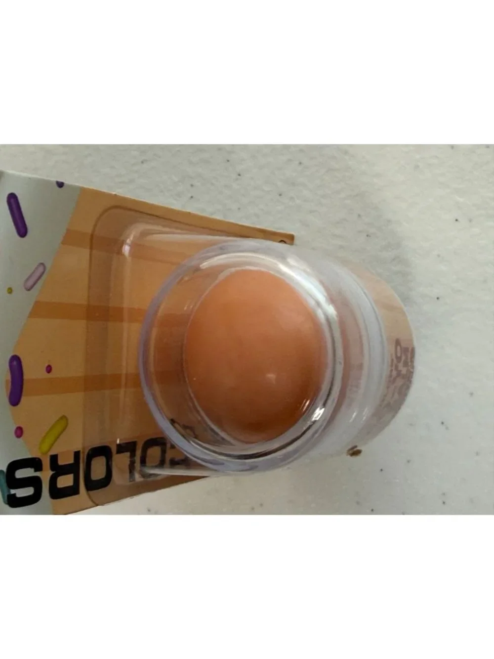 L.A. Colors Fro-Yo Lips Creamsicle Scented Lip Balm New